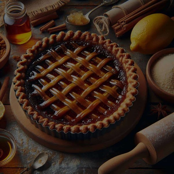 What's the Secret to a Perfectly Moist and Flavorful Treacle Tart?