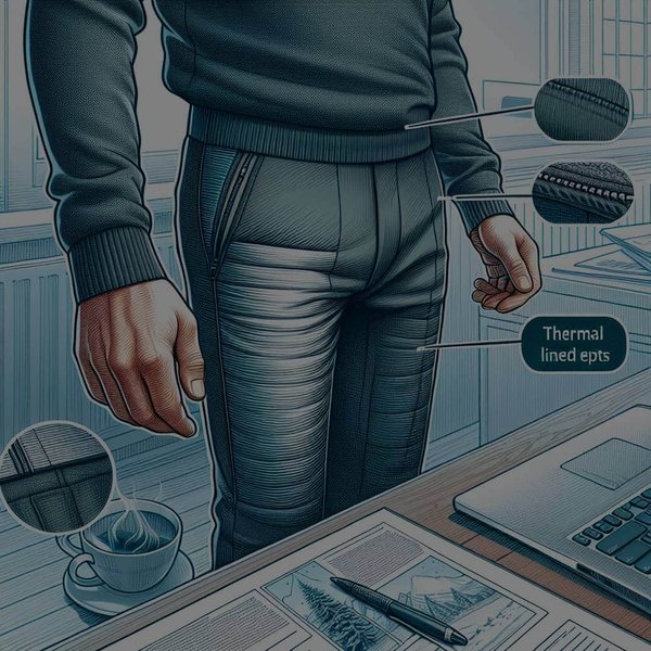 How Can You Integrate Thermal Lined Pants into Your Work Attire for Chilly Offices?